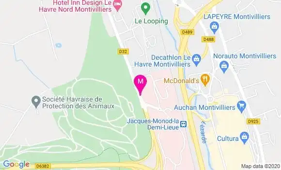 Localisation Dr Agathe Aubry