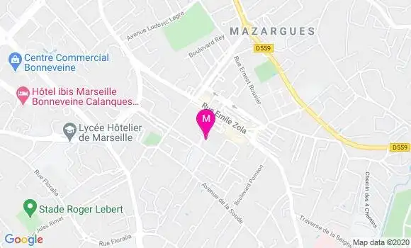 Localisation Dr Marion Duran
