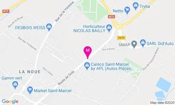 Localisation Dr Isabelle Glon