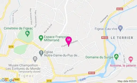 Localisation Dr Michel Caille