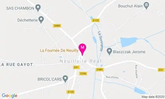 Localisation Dr Gilles Thomas