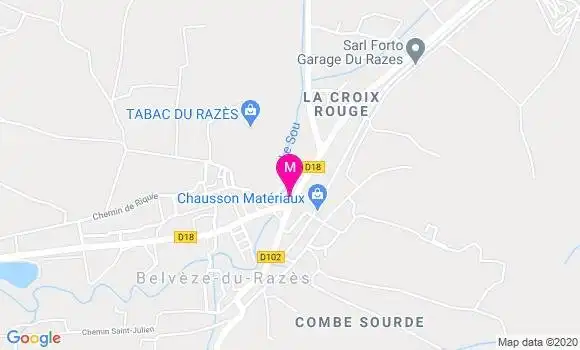 Localisation Dr Regis Posocco