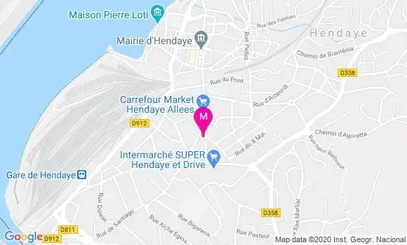 Localisation Dr Etienne Mauriac
