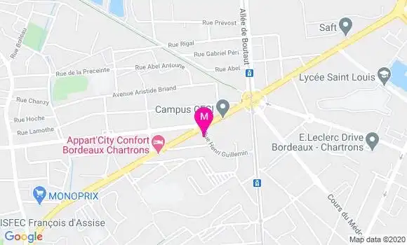Localisation Dr Bénédicte Legrand