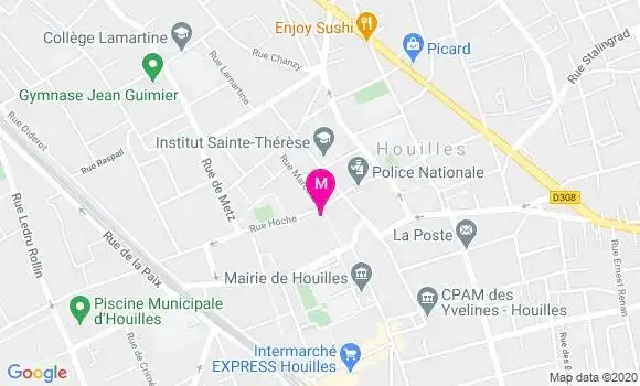 Localisation Dr Hessan Ruhomauly