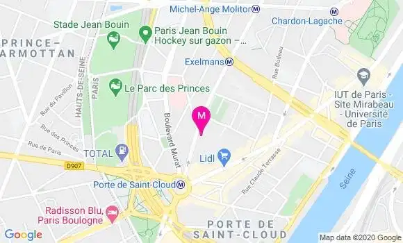 Localisation Dr Philippe Chauvel