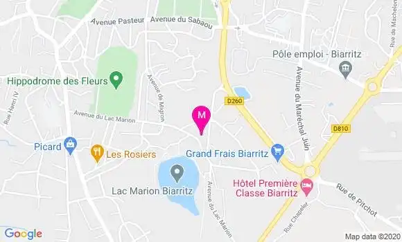 Localisation Dr Talia Marival