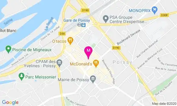 Localisation Dr Akouavi Attignon