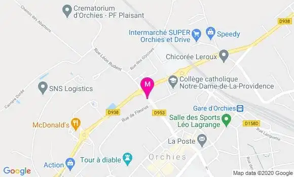 Localisation Dr Louise Bonduaeux
