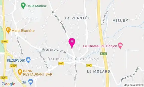 Localisation Dr Emmanuelle Ritton
