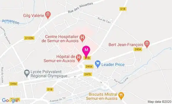 Localisation Dr Hugo Debeaumarche