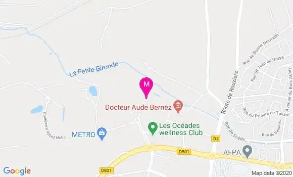 Localisation Dr Patrick Coipeau
