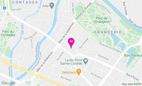 Localisation Dr Francine Mayran