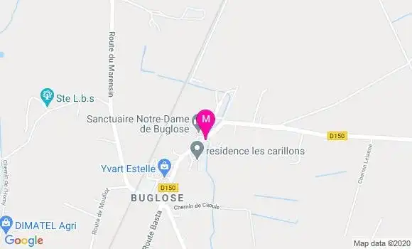 Localisation Dr Vanessa Bertrand