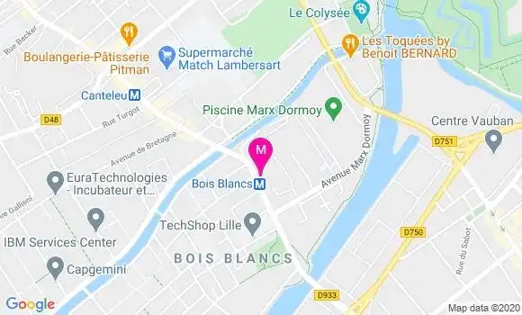 Localisation Dr Benedicte Vanden Abeele