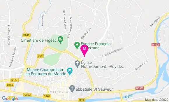 Localisation Dr Edouard Fiacre