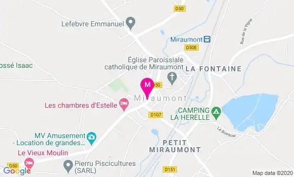 Localisation Dr Stephanie Petitprez