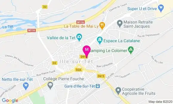 Localisation Dr Cyrielle Pelissier Suarez