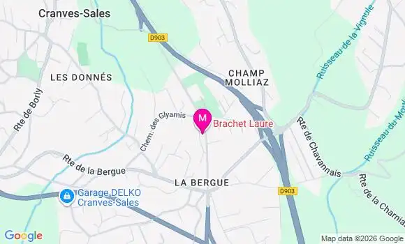 Localisation Dr Romain Brard