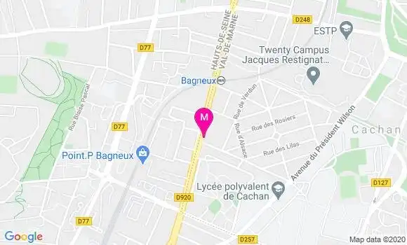 Localisation Dr Benoît Gautier