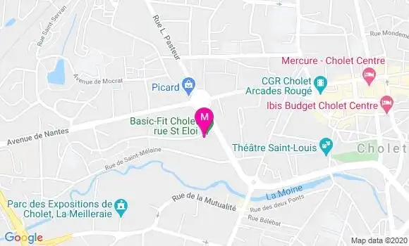 Localisation Dr Annie Caillet