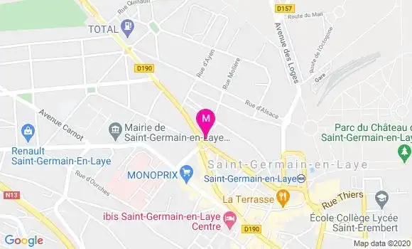 Localisation Dr Laurent Aumont
