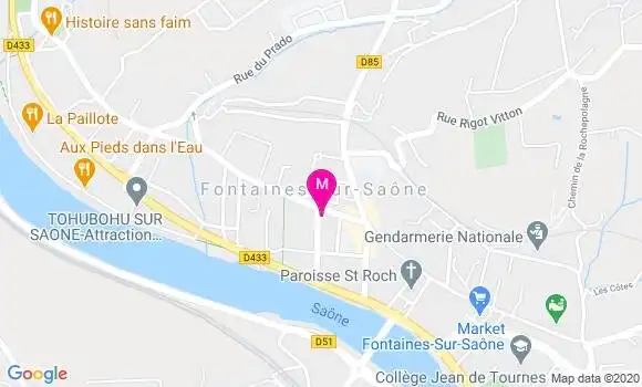 Localisation Dr Gilles Marmey