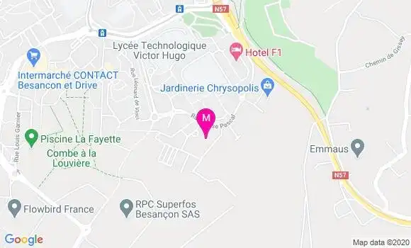 Localisation Dr Benoit Barrucand