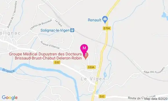 Localisation Dr Julien Soullier