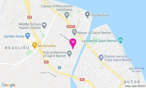 Localisation Dr Frederic Garnoix
