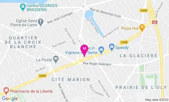 Localisation Dr Marie Pierre Berson