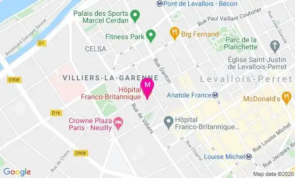 Localisation Dr Patrice Talec