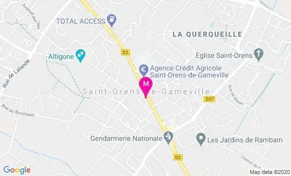 Localisation Dr Fanny Vidal