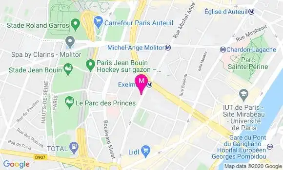 Localisation Dr Siham Marc