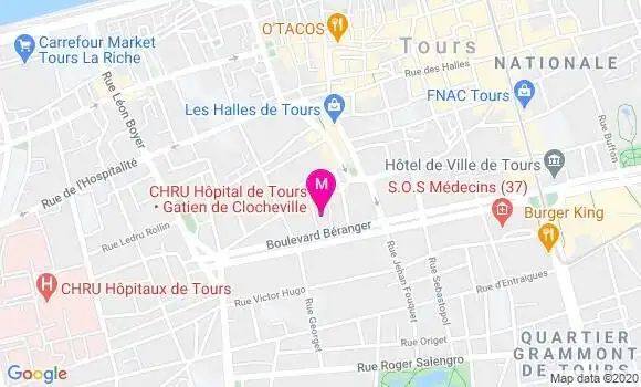 Localisation Dr Pierre Gerbier