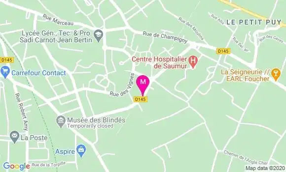 Localisation Dr Francois Buisson
