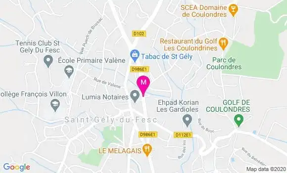 Localisation Dr Stephane Marchal
