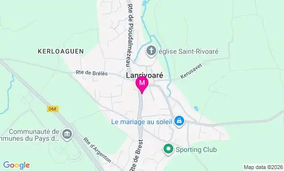Localisation Dr Yann Guegan