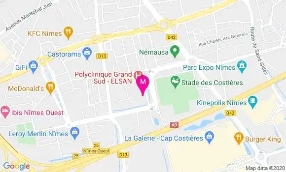 Localisation Dr Marlene Aubailly