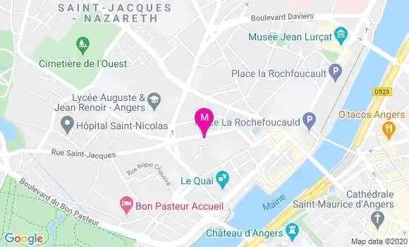 Localisation Dr Anne Beignet Soulie