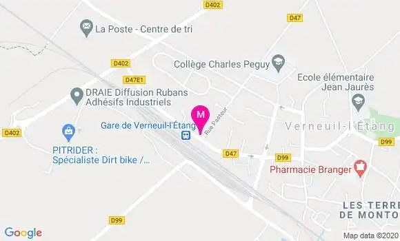 Localisation Dr Sylvia Mainard Marechal