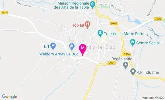 Localisation Dr Sophie Holler