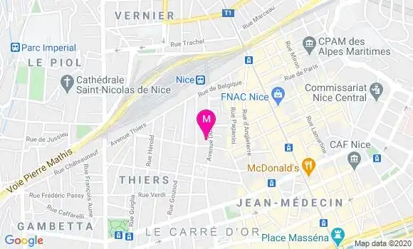 Localisation Dr Patrice Weber