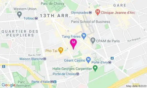 Localisation Dr Sylvie Quelet