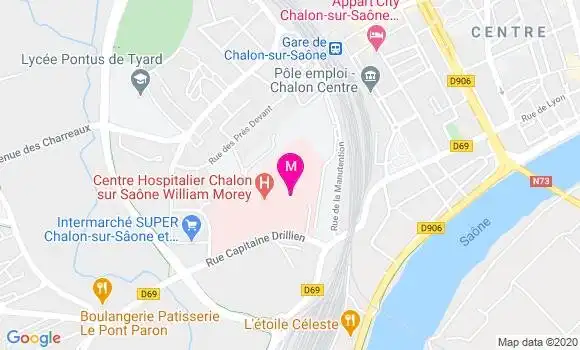 Localisation Dr Jean Luc Philip
