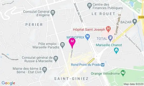 Localisation Dr Nicolas Istria