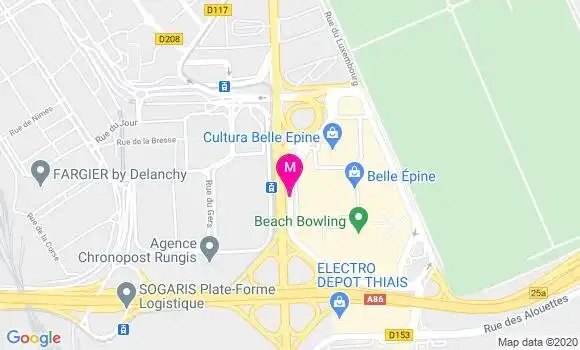 Localisation Dr Hassina Hermouche Saad Guermeche