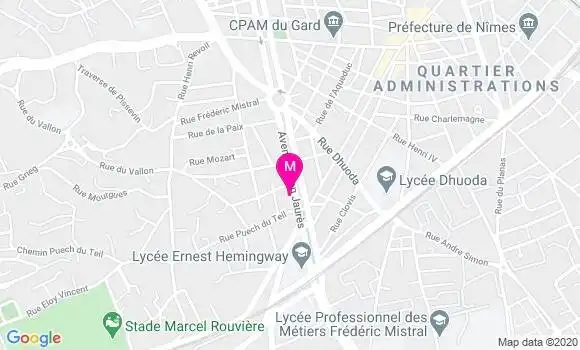 Localisation Dr Sophie Besset