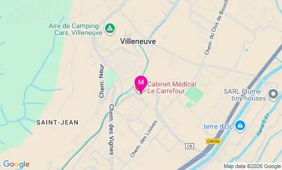 Localisation Dr Adeline Mizony