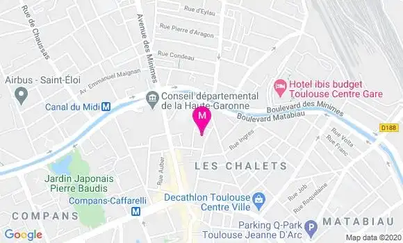 Localisation Dr Helene Escande